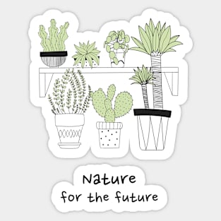 Nature for the Future Sticker